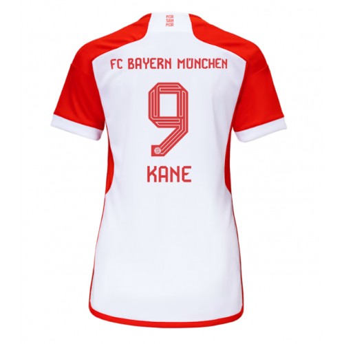 Bayern Munich Harry Kane #9 kläder Kvinnor 2023-24 Hemmatröja Kortärmad Bayern Munich Harry Kane #9 kläder Kvinnor 2023-24 Hemmatröja Kortärmad